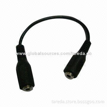 Stereo 2.5/3.5mm F/F Cable with Gold Connector